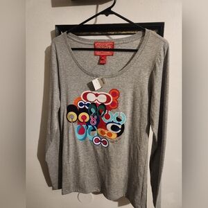 Coach Poppy Long Sleeve Tee